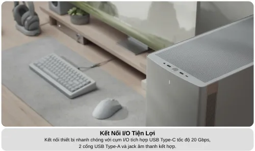 Case Fractal Design Define One Dark Solid – Thiết Kế Tối Giản, Tối Ưu Khả Năng Cách Âm